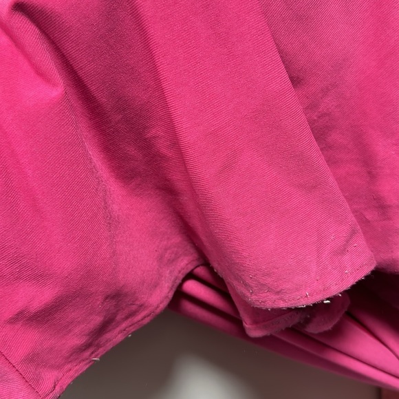 Max Duggal One Shoulder Jersey Sheath Gown Pink - Picture 5 of 5